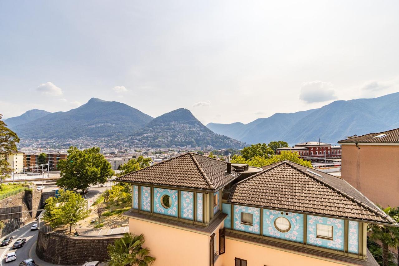 Belvedere Apartment Walking Distance From Train Station Lugano Exterior foto